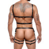 Zado Harnais En Cuir Torse et Cuisses Leatherset M/L